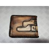 Handmade leather wallet SERPENT