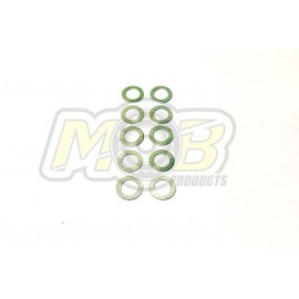 Clutch bell washers 5x0.1-5x0.2-5x0.3 30 pcs Clutch bell washers 5x0.1-5x0.2-5x0.3 30 pcs