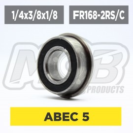 Rodamiento 1/4x3/8x1/8 Flanged 2RS Ceramico