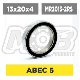 Ball bearings pack 13x20x4 MR2013-2RS - 10 pcs Ball bearings pack 13x20x4 MR2013-2RS - 10 pcs
