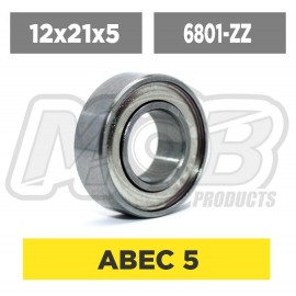 Ball bearings pack 12x21x5 6801-ZZ - 10 pcs Ball bearings pack 12x21x5 6801-ZZ - 10 pcs