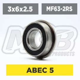 Rodamiento 3x6x2.5 2RS Flanged
