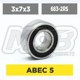 Ball bearings pack 3x7x3 683-2RS - 10 pcs Ball bearings pack 3x7x3 683-2RS - 10 pcs