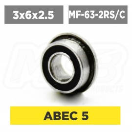 Rodamiento 3x6x2.5 2RS Flanged ceramico