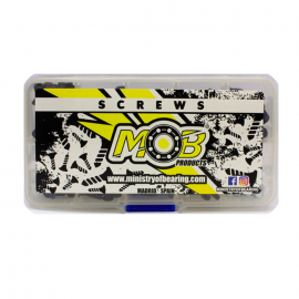 Kit de Tornillos M4 cabeza Cilindro acero - 200 uds.