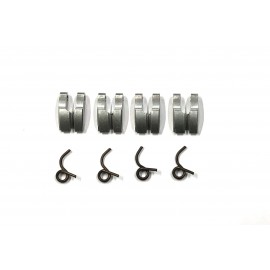 Mazas de embrague 4 mazas aluminio