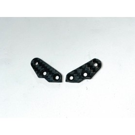 Placas manguetas delanteras Mugen Mbx8R -3mm