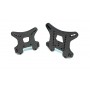 Carbon fiber 5mm rear schock tower Hong Nor X3 Sabre for HB racing wing mount